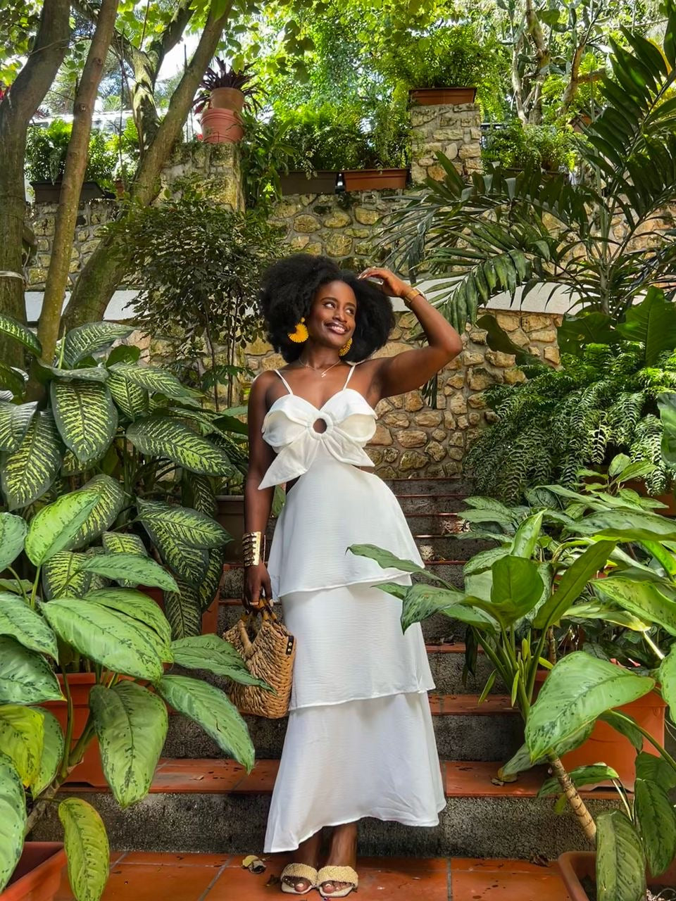 Island Breeze Tiered Maxi Dress