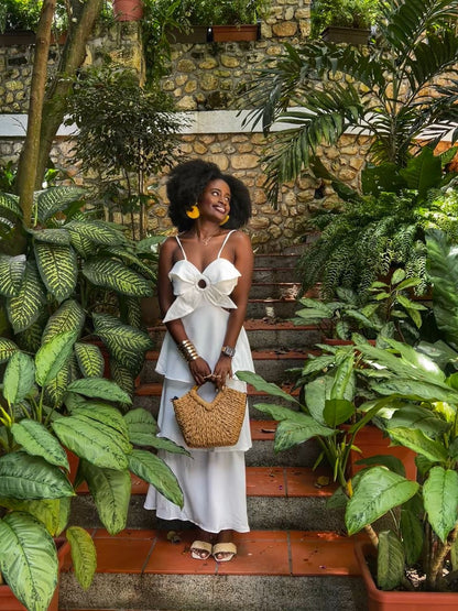 Island Breeze Tiered Maxi Dress